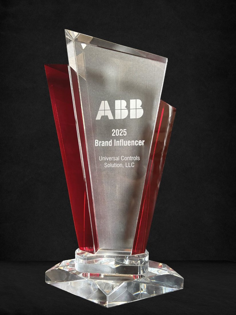 ABB 2025 Brand Influencer Award — Universal Controls Solution, LLC