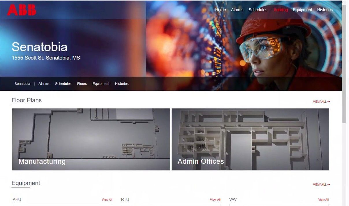 ABB Senatobia — facility floor plans
